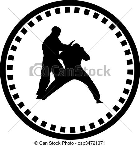 450x470 judo martial art vectors illustration