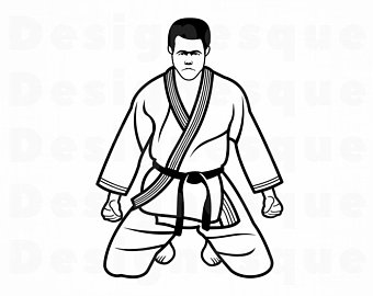 340x270 judo silhouette etsy