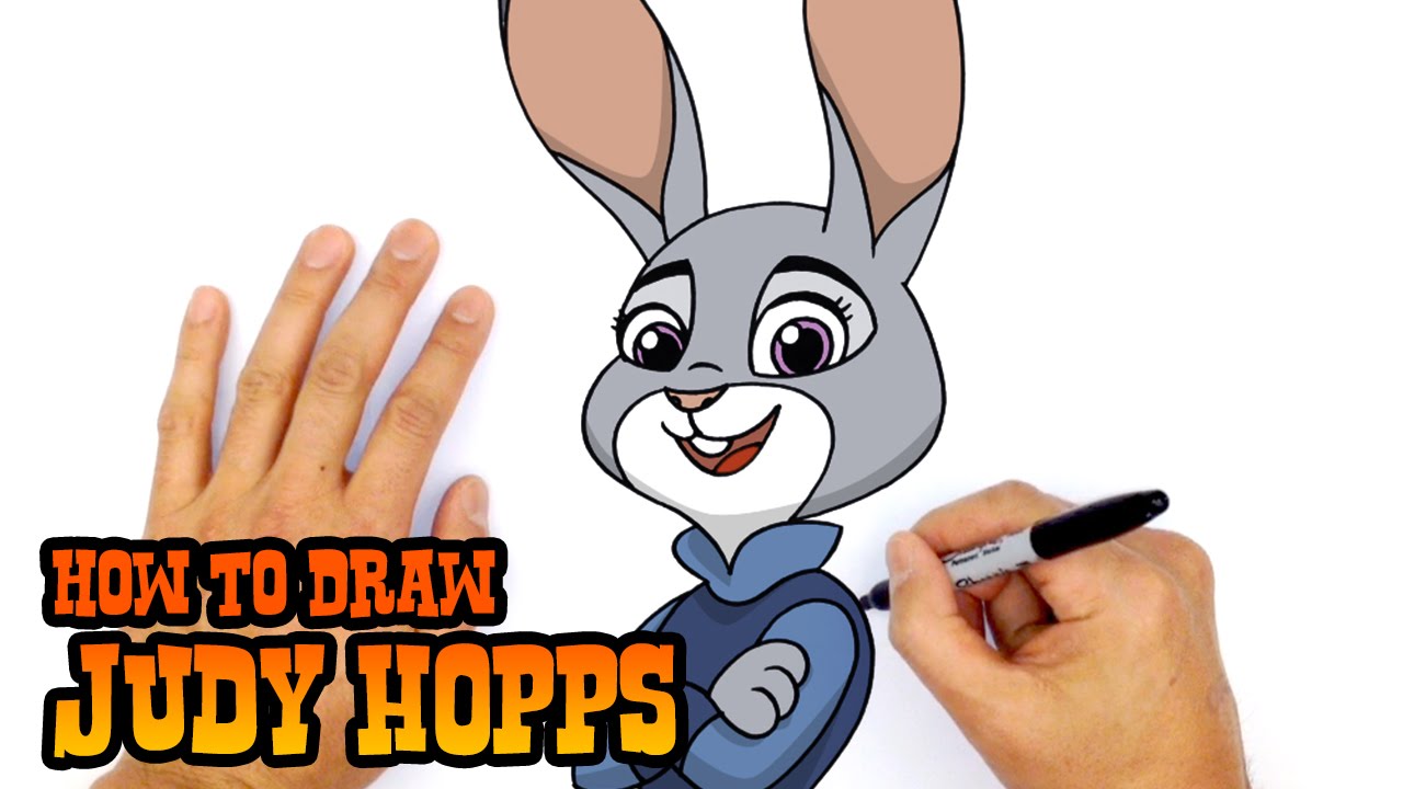 1280x720 How To Draw Judy Hopps Zootopia