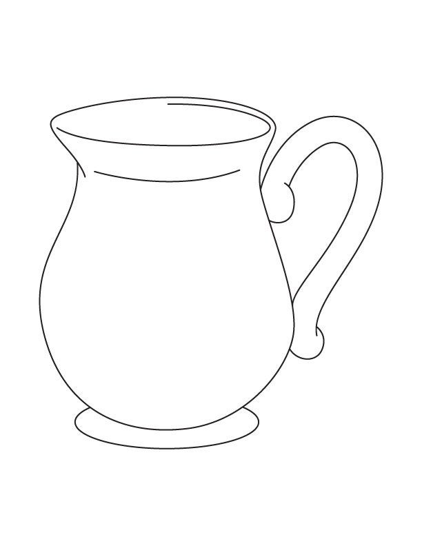 Jug Drawing | Free download on ClipArtMag