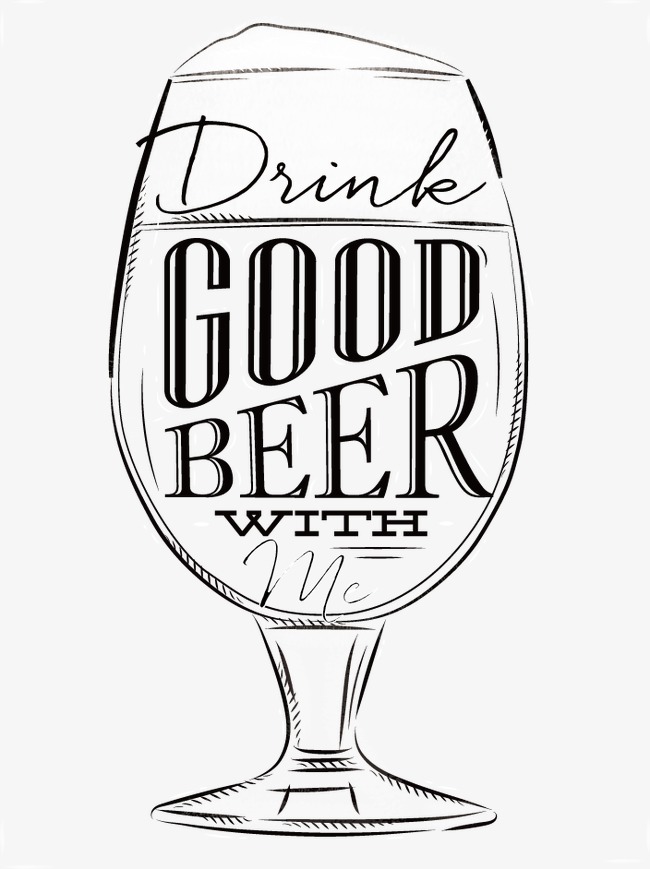 650x869 Alcohol Drawing Beer Jug For Free Download