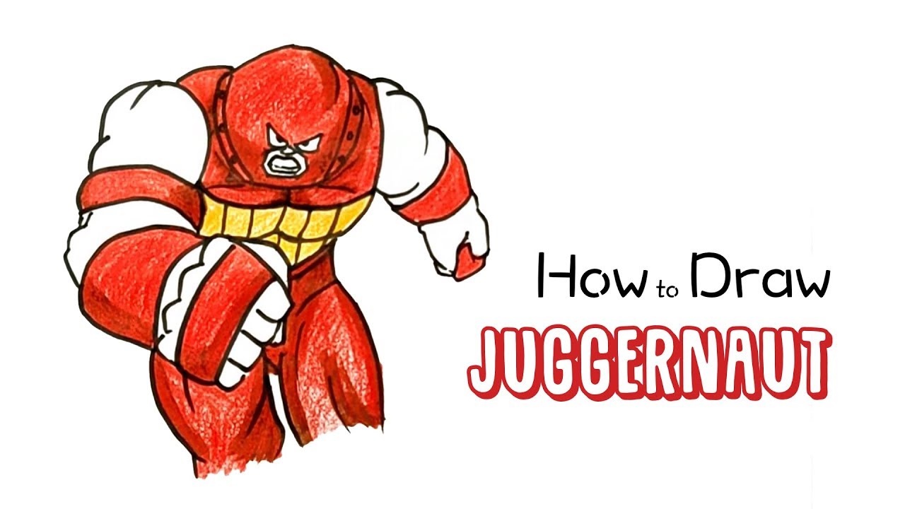 1280x720 How To Draw Juggernaut