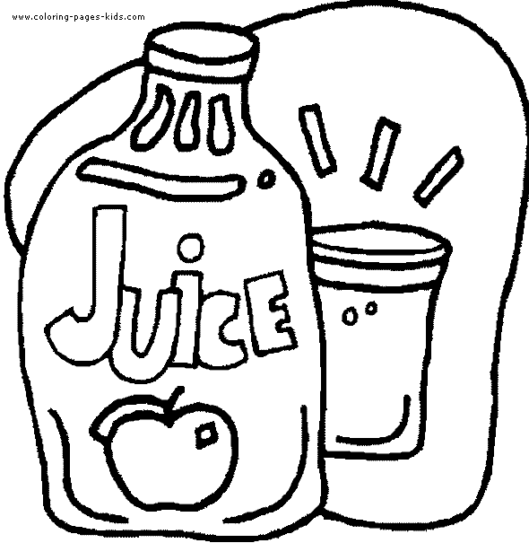 590x605 Coloring Appealing Juice Box Free Coloring Pages For Kids