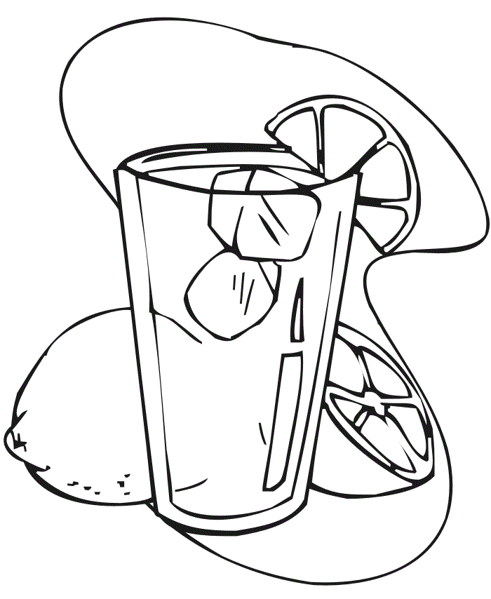 700x854 drinking drawing drinking juice for free download