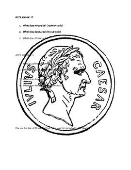 270x350 Julius Caesar Study Guide