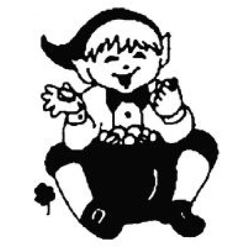 500x500 Jumbo Holiday Leprechaun Pot