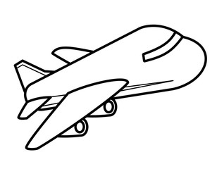 Jumbo Jet Drawing | Free download on ClipArtMag