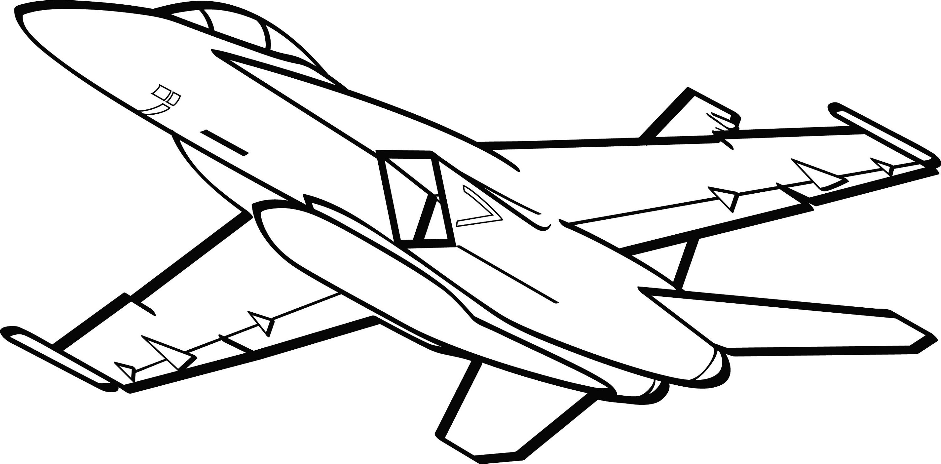 3000x1481 Clip Art Jet