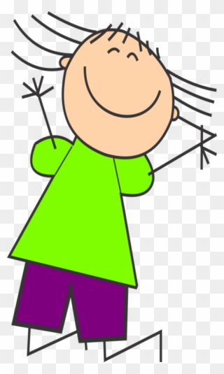 320x535 Jump Clipart Excited Child
