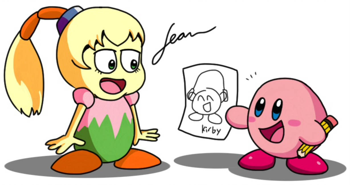 1229x650 Kirby's Jump Rope Drawing