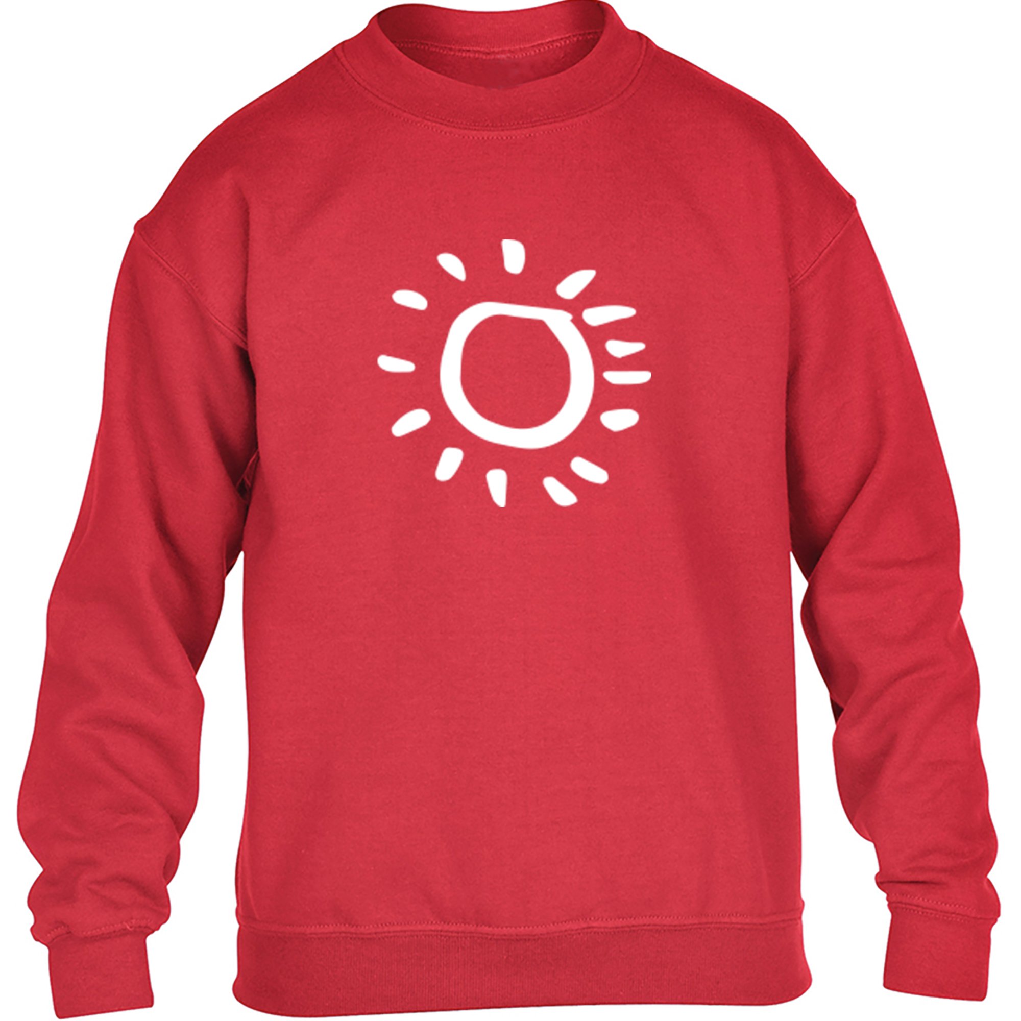 2000x2000 Sun Drawing Childrens Ages Unisex Jumper