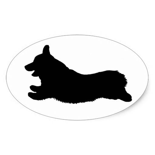 512x512 Corgi Silhouette