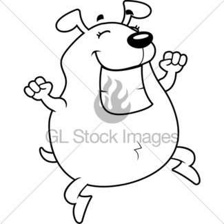 325x325 Dog Jumping Gl Stock Images