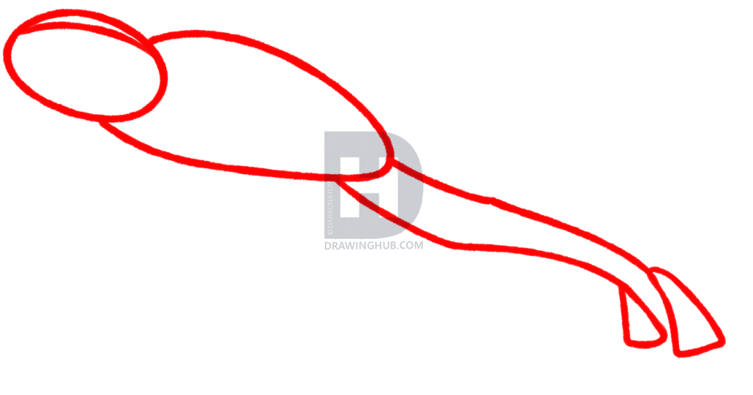 1080x567 How To Draw A Jumping Frog, Step