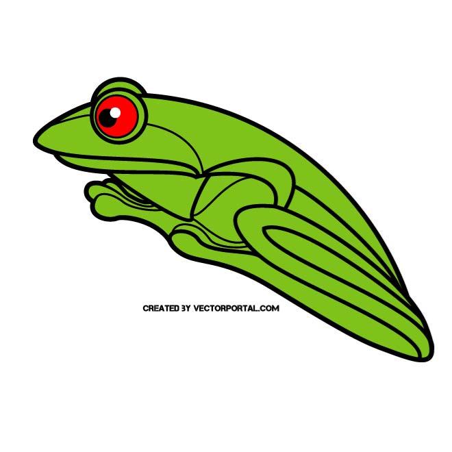 660x660 Jumping Frog Vector