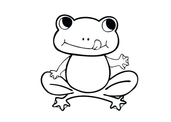700x500 Jumping Frog Coloring