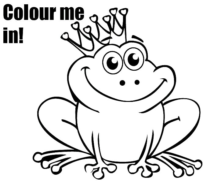 724x621 Perfect Concept Jumping Frog Colouring