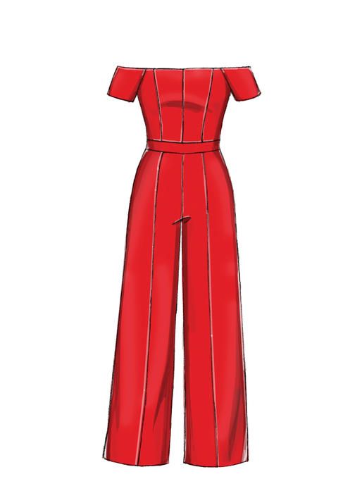 514x707 Mccall's Misses'miss Petite Jumpsuits