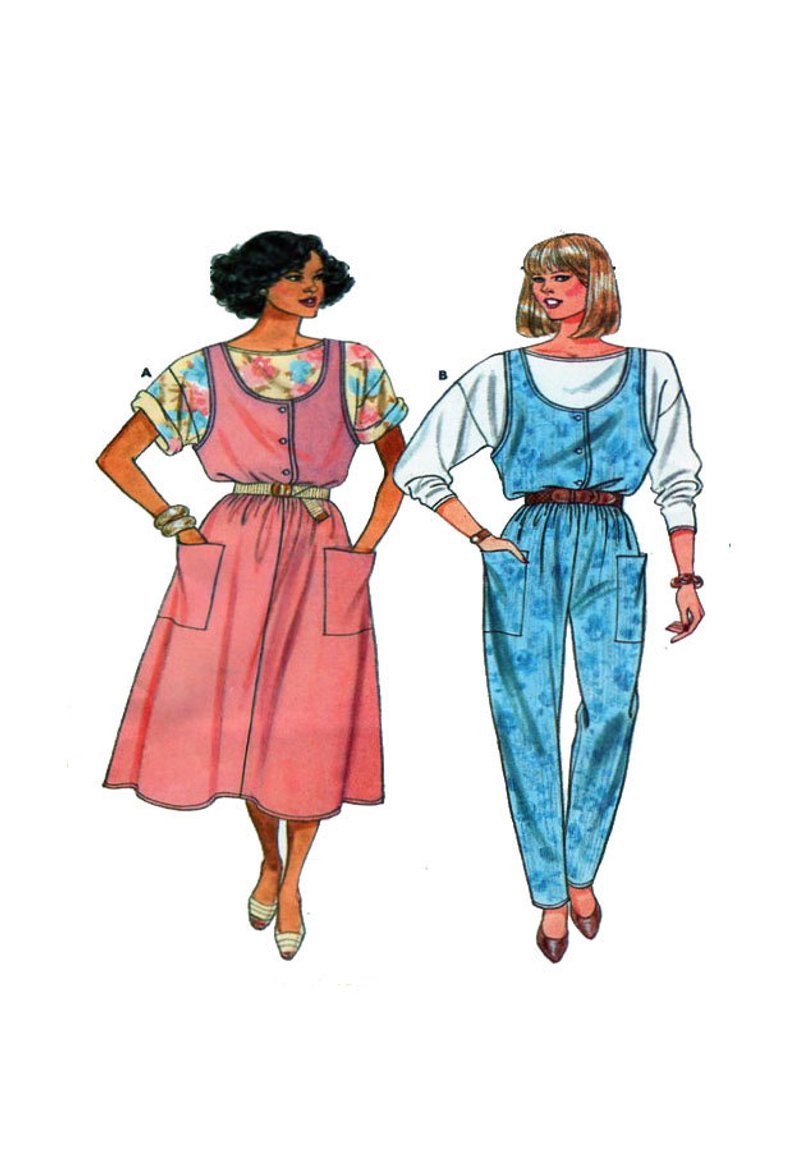 794x1151 Women Jumper Jumpsuit Romper Overalls Dress Sewing Etsy