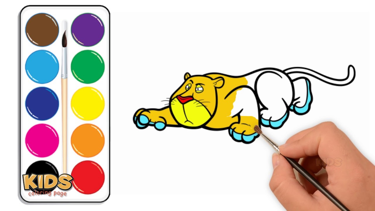 1280x720 How To Draw Sheer Khan In The Jungle Book Cartoon Doraemon