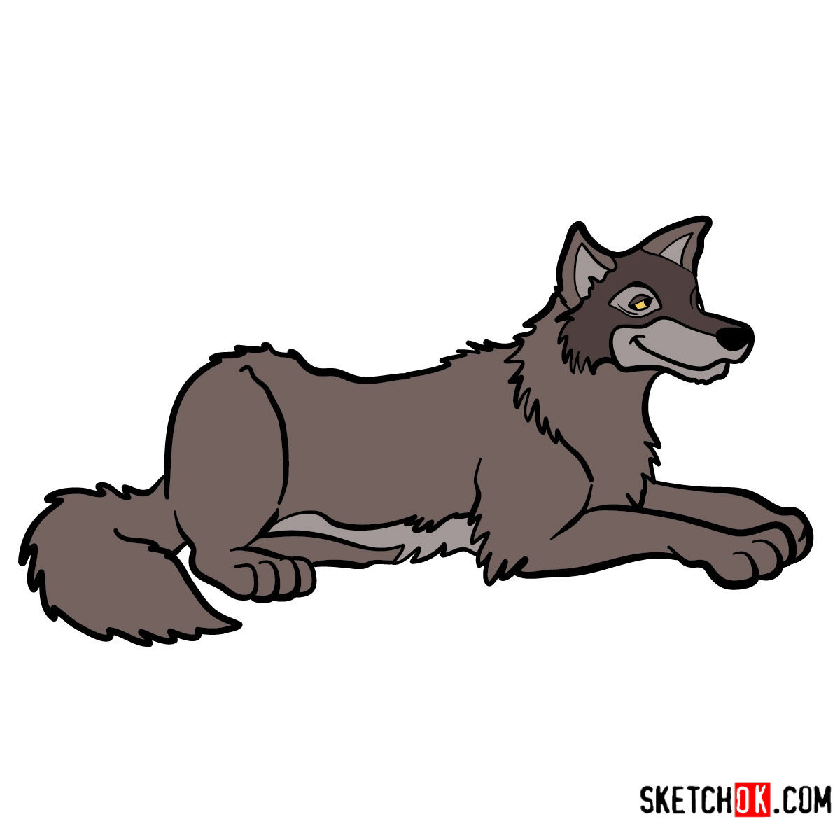 1200x1200 How To Draw Raksha The Jungle Book