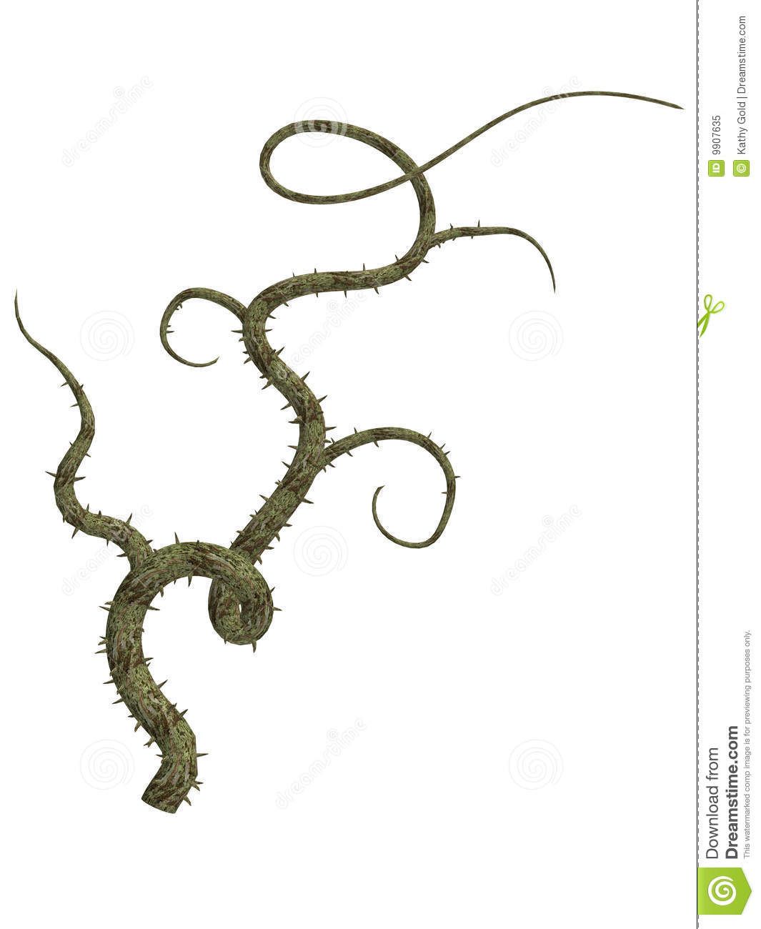 1065x1300 Jungle Vines Drawing