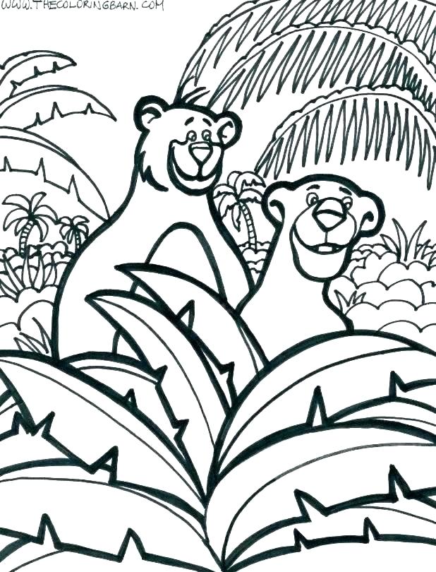 618x810 Jungle Coloring Pages Printable Awesome Free Printable Jungle