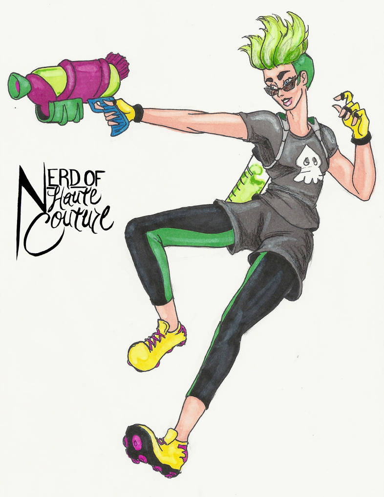 786x1017 Juniper Splatoon Inspired