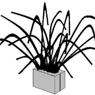 320x320 Drawing Of One Plastic Pipe Fish Attractor Deployed In Canyon