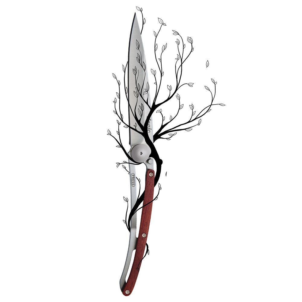 1000x1000 deejo pocket knife tattoo tree, liner lock, rosewood