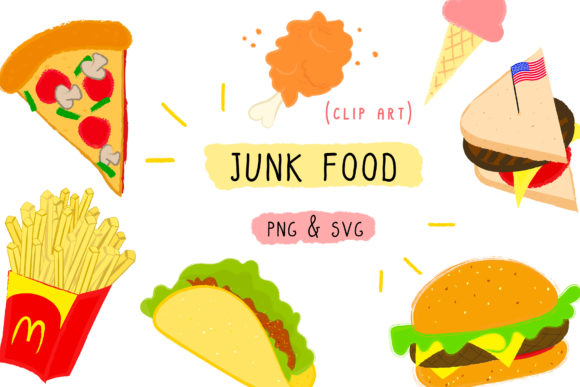 580x387 Junk Food, Fast Clipart Graphic