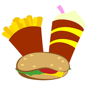 300x300 Fast Food Drawing