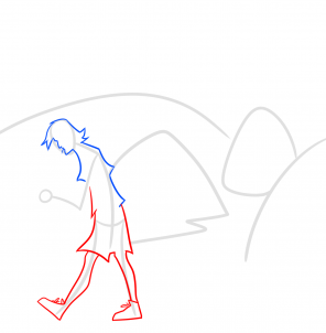 296x302 drawing a junkyard, step