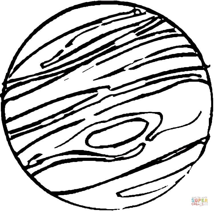 750x742 Jupiter Drawing Free Download