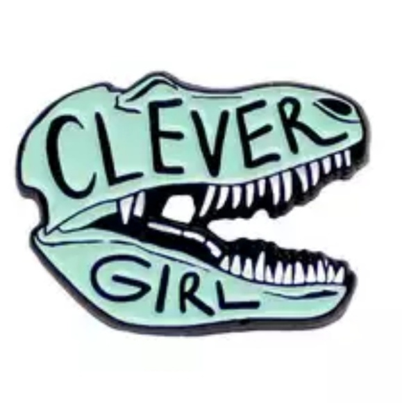 579x580 Jewelry For Jurassic Park Enamel Pin Poshmark