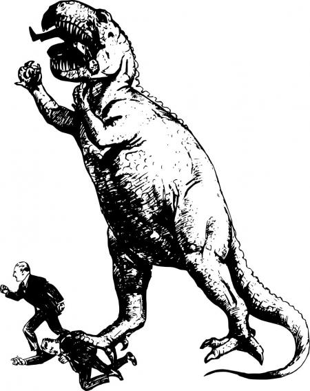 450x567 T Rex