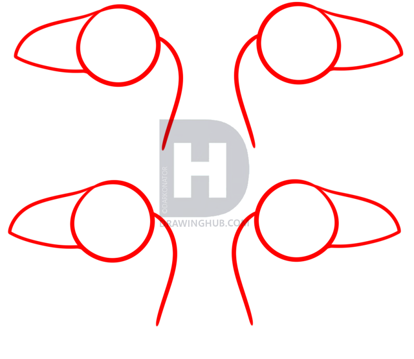 832x720 How To Draw The Raptor Squad From Jurassic World, Step