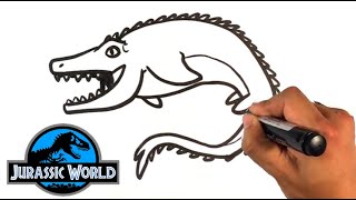 320x180 How To Draw Dimetrodon Jurassic World The Game