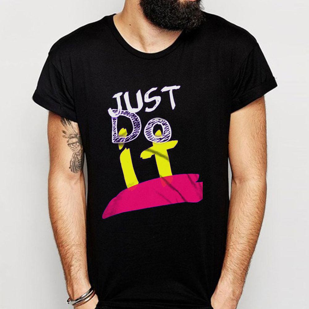 1000x1000 Just Do It Drawing Art Men's T Shirt Blackswhite