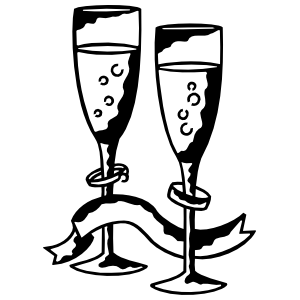 300x300 Personalized Wedding Stickers Wedding Car Decals