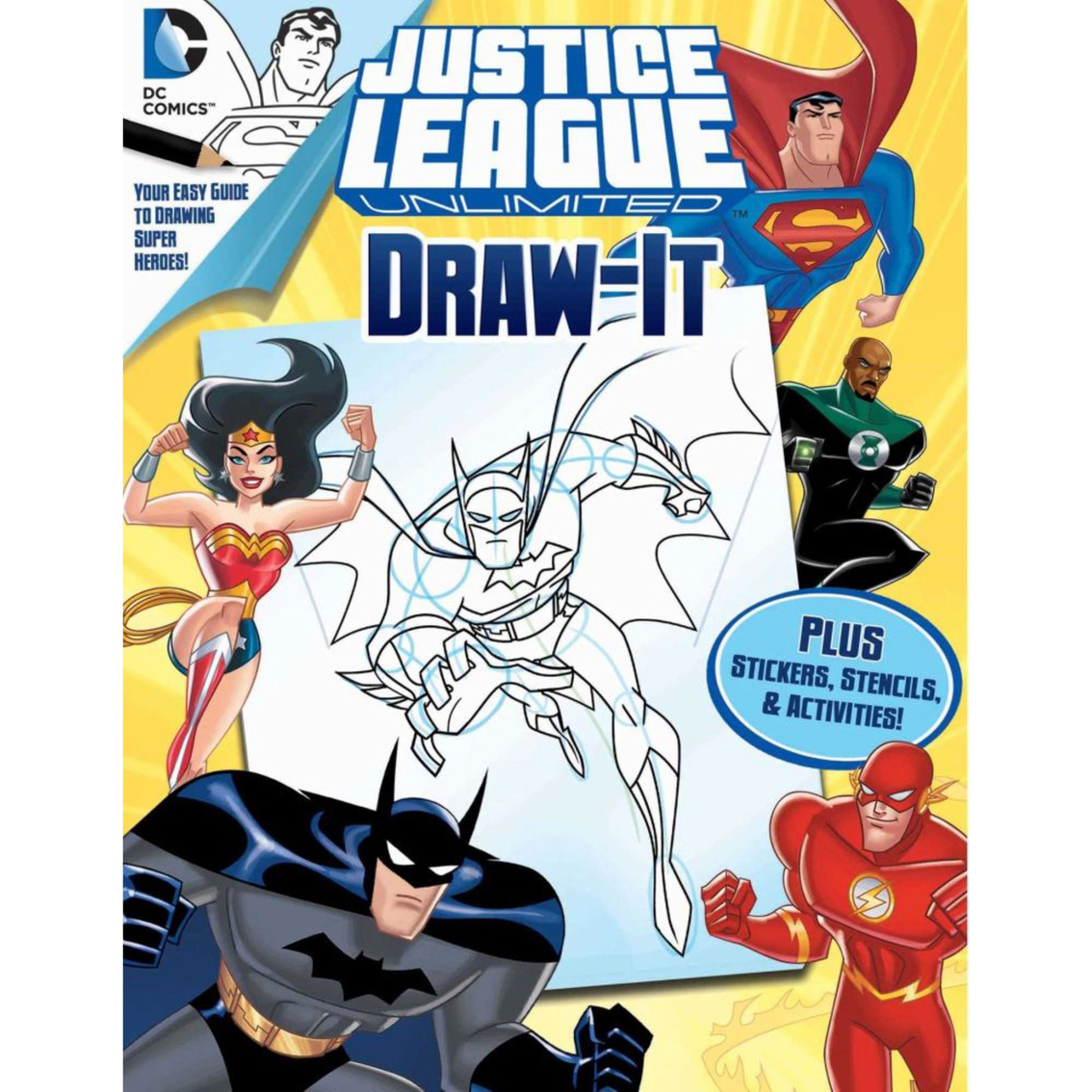 Justice League Drawing | Free download on ClipArtMag