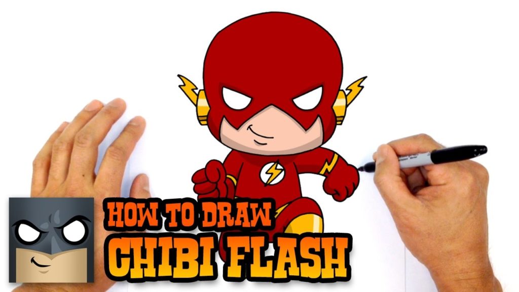 1024x576 How To Draw Flash Justice League