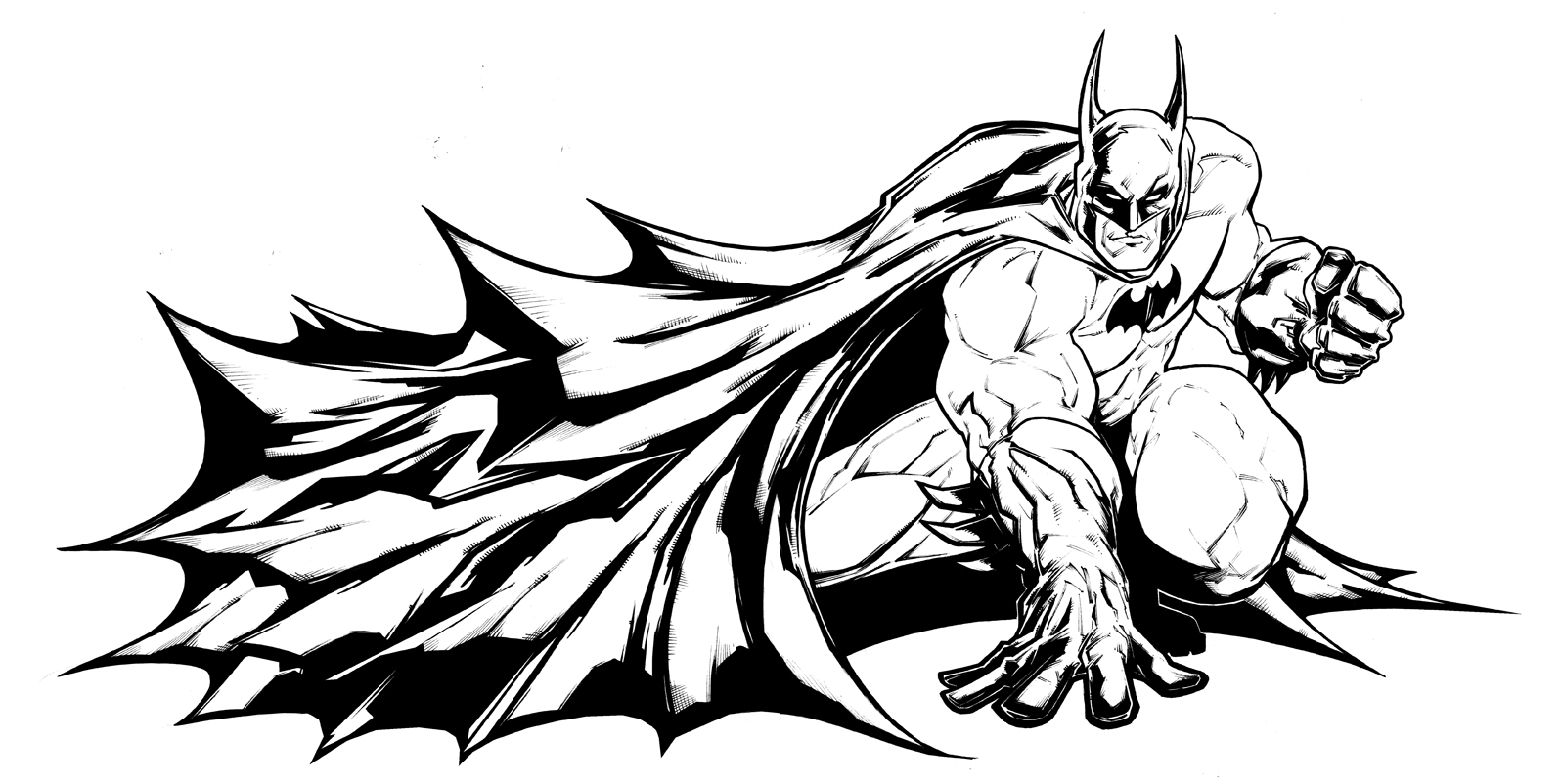 1596x802 Batman How To Draw For Beginners Tags Animals To Draw Adventure