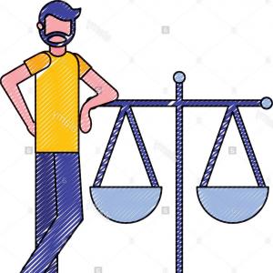 300x300 Scales Of Justice Drawing Gm Sohadacouri