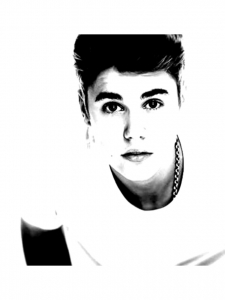 225x300 Justin Bieber Free To Color For Children