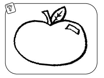 350x263 Free Directed Drawing Kit How To Draw An Apple K Tpt