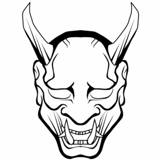 320x320 japanese kabuki hannya devil ghoulish deluxe adult