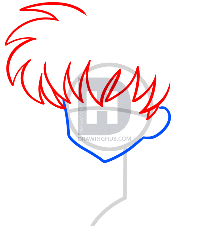 675x720 how to draw kagome easy, step