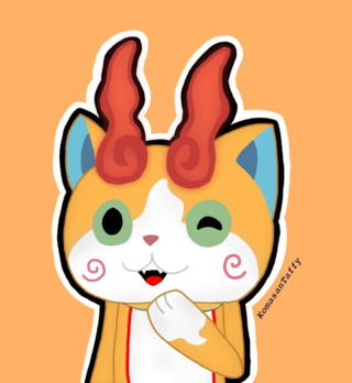 320x348 This Is My Drawing Of Jibakoma From Yo Kai Watch! He Is