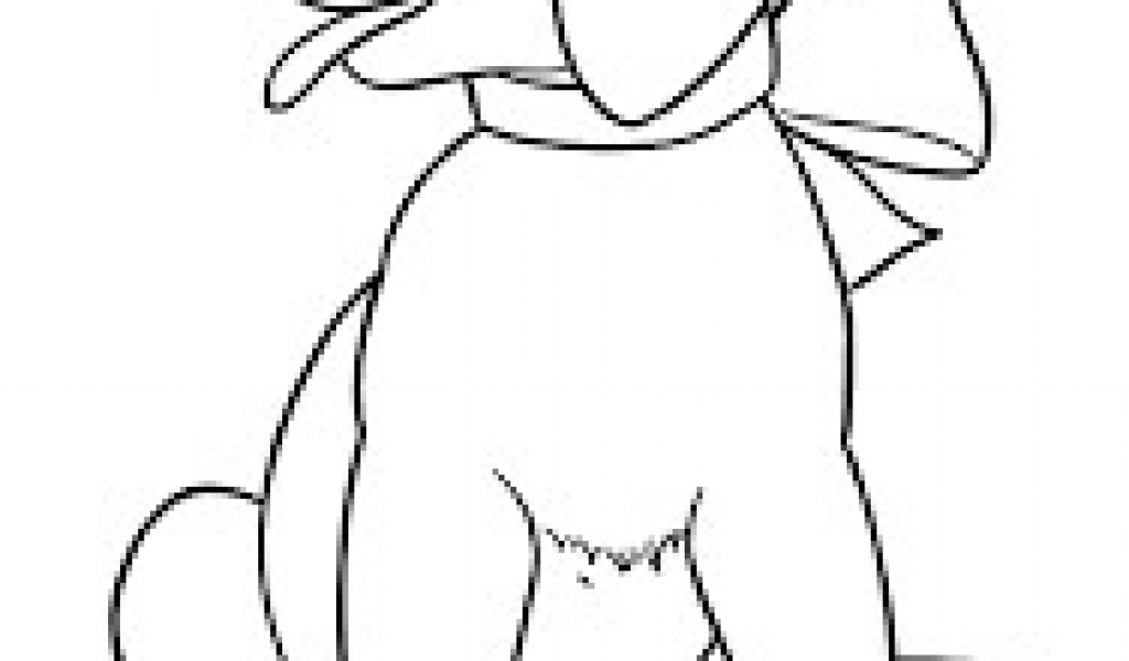1024x600 Drawing Of A Simple Dog Image Result For Simple Christmas Dog
